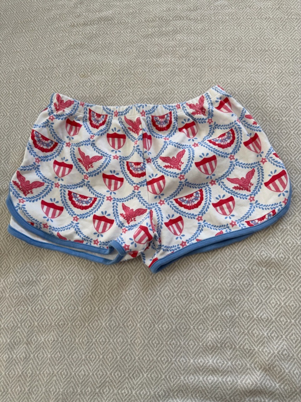 TBBC Cheryl Shorts Size 8 American Swag with Barbados Blue EUC